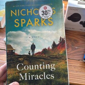 Book number one, New York Tim best selling author Nicholas Sparks,